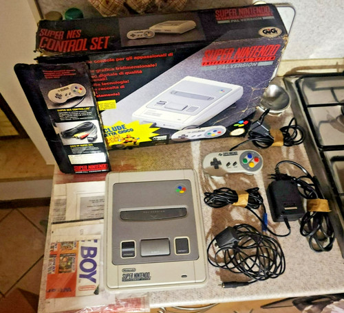 Super nintendo snes pal ita - nintendo,