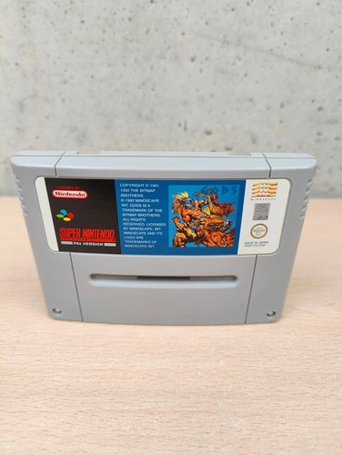 Gods super nintendo snes - nintendo, pal
