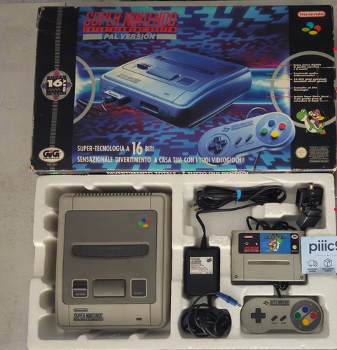 Console super nintendo snes - console,