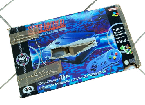 Console super nintendo snes - nintendo,