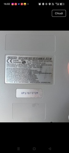 Super nintendo snes pal - nintendo,