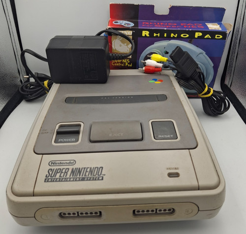 Console super nintendo snes - console,
