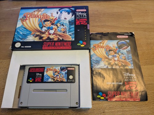 Pinocchio super nintendo - pinocchio,