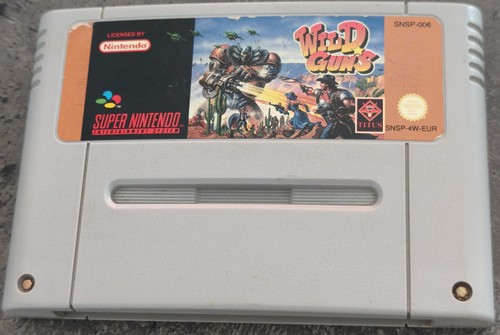 Wild guns snes - wild,