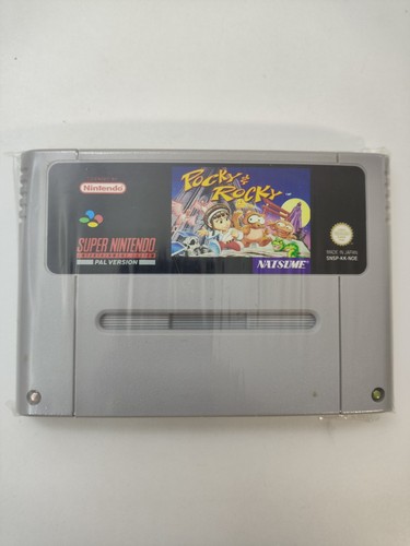 Pocky rocky super nintendo - pocky, &