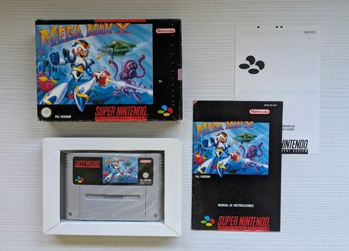 Mega man snes - x, nintendo