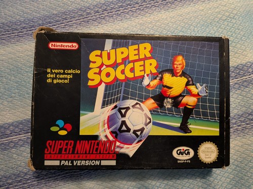 Super soccer snes - super,