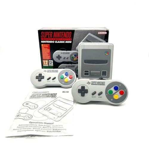 Console snes mini super - mini,