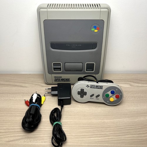 Snes super nintendo console - console, +