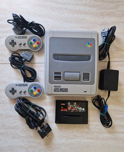 Console super nintendo - console,