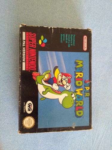 Super mario world - world, nintendo