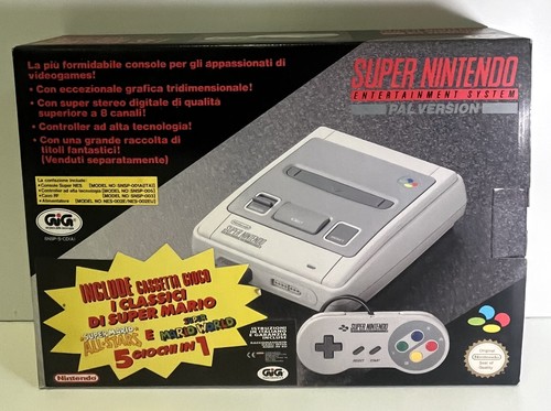 Console super nintendo - nintendo,