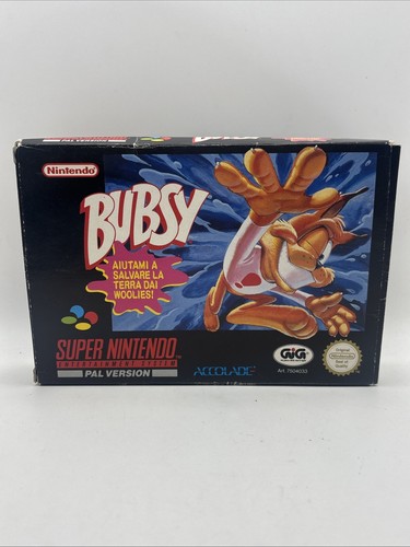 Gioco bubsy super - bubsy,