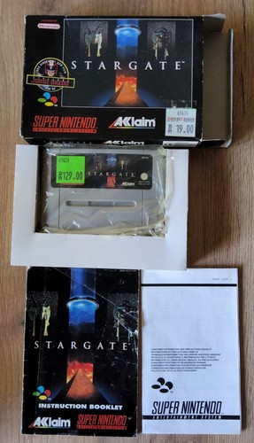 Snes stargate cib super - snes,