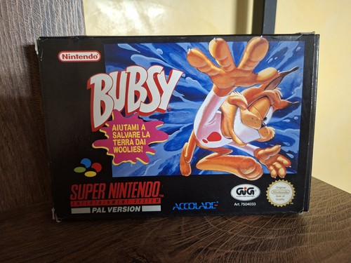 Bubsy super nintendo - bubsy,