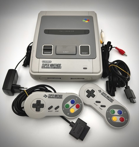 Super nintendo snes pal - super, 100%